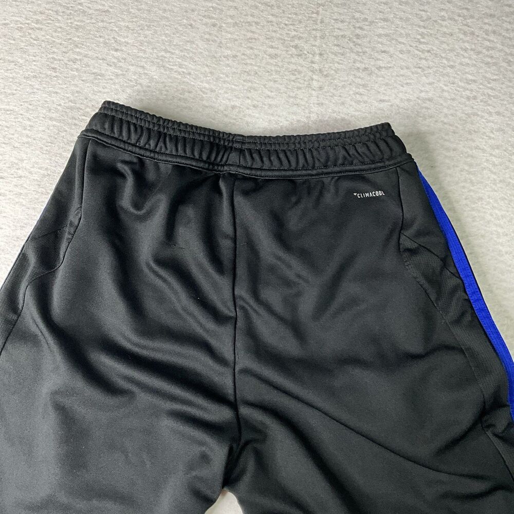 Adidas Track Pants Tiro Joggers Black Men XS Climate Stripes Logo Workout - Picture 4 of 5
